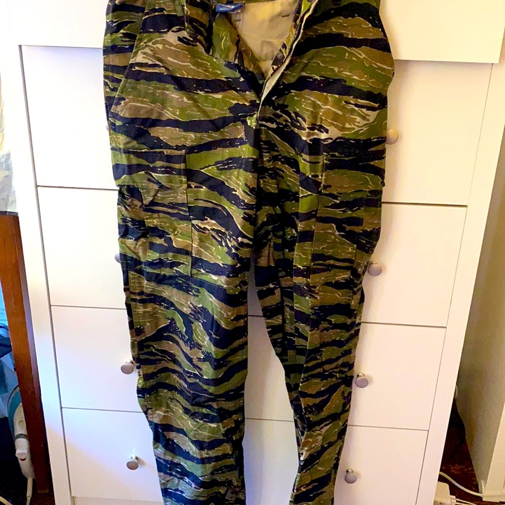 Green, Black, Brown cargo pants